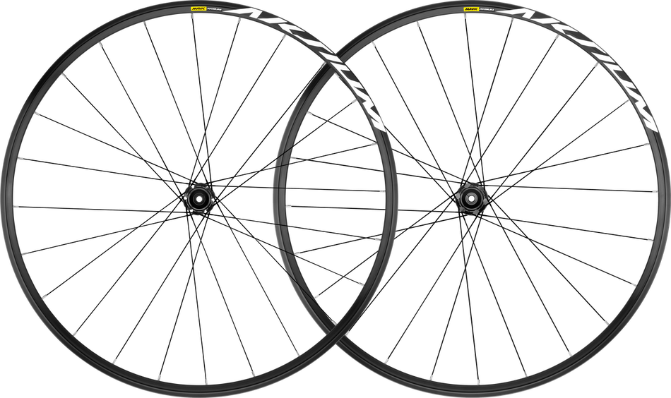 Mavic Aksium Disc Brake CL Thru Axle Road Wheelset