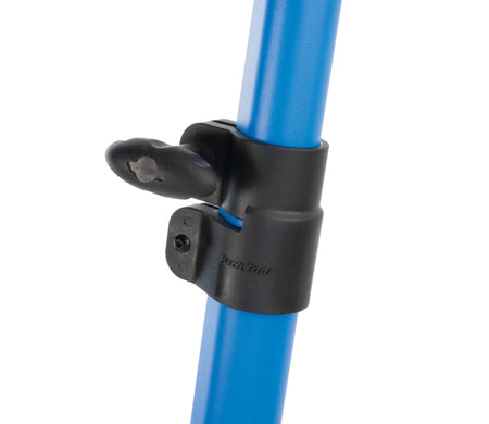 Close-up of the Park Tool PCS-9.3 Home Mechanic Repair Bike Stand clamp, designed for home mechanic bike repair stand.