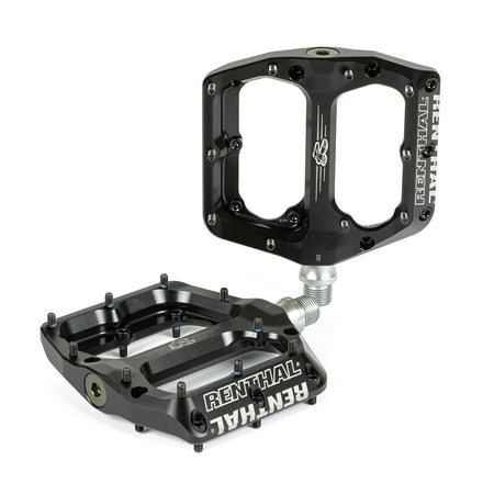 Renthal Revo-F Flat MTB Downhill Platform Pedals | Black