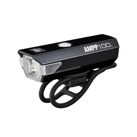 CatEye AMPP 100 USB Rechargeable Front Bicycle Light | ROAD MTB GRAVEL