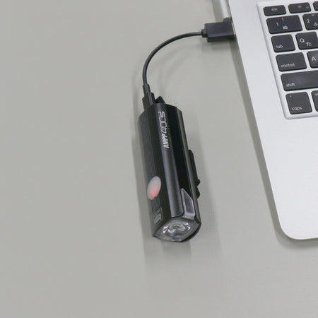 Cateye AMPP 400S USB-C Rechargeable Front Bicycle Light | MTB ROAD GRAVEL