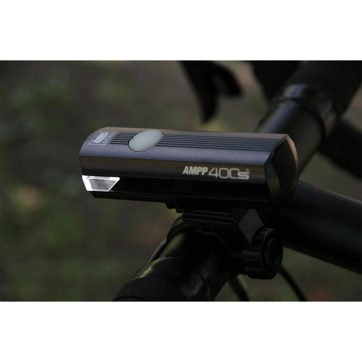 Cateye AMPP 400S USB-C Rechargeable Front Bicycle Light | MTB ROAD GRAVEL