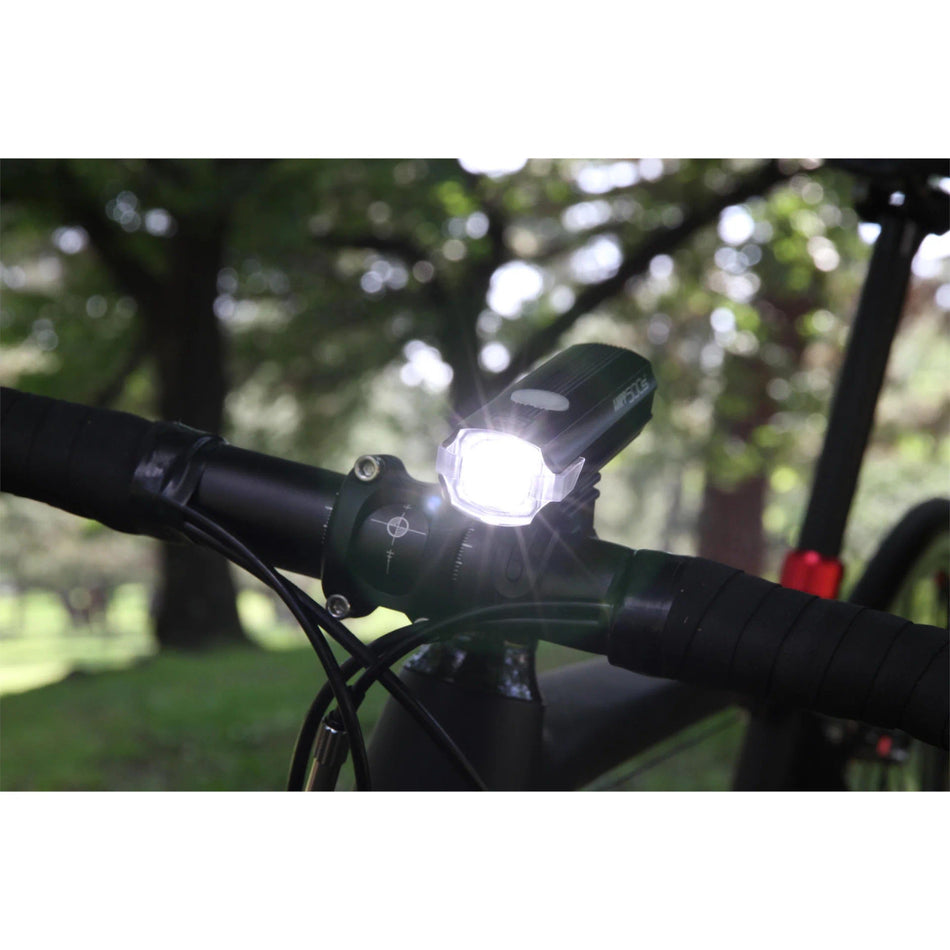 Cateye AMPP 500S USB-C Rechargeable Front Bicycle Light | ROAD GRAVEL MTB