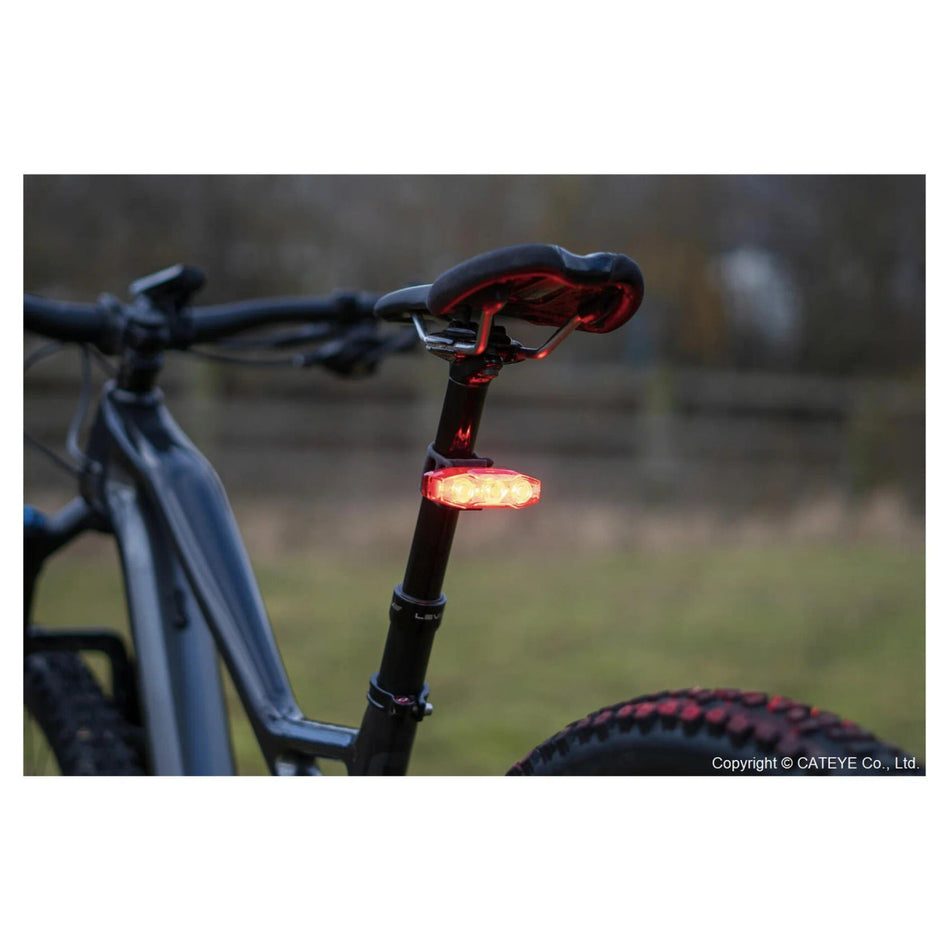 CatEye Viz 450 USB Rechargeable Rear Bicycle Light | ROAD MTB GRAVEL