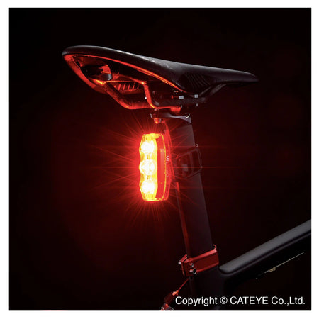 CatEye Viz 450 USB Rechargeable Rear Bicycle Light | ROAD MTB GRAVEL