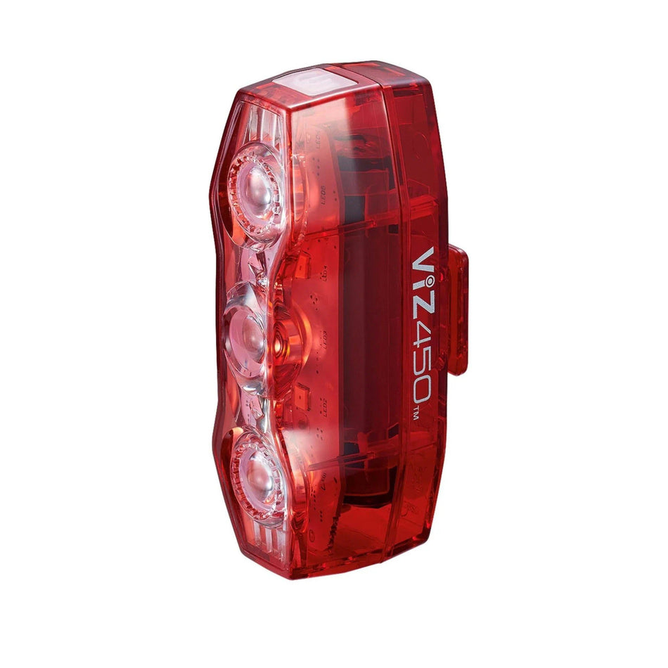 CatEye Viz 450 USB Rechargeable Rear Bicycle Light | ROAD MTB GRAVEL