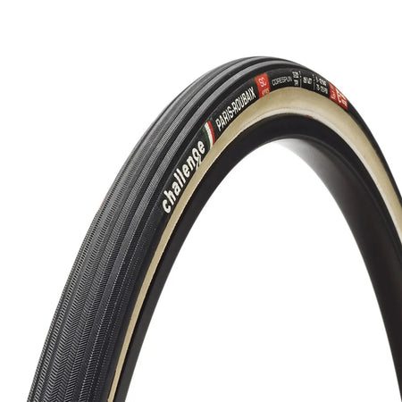 Challenge Paris-Roubaix Handmade Tubular SC Tyre 700 x 27 320tpi White TUBULAR SC TYRE
