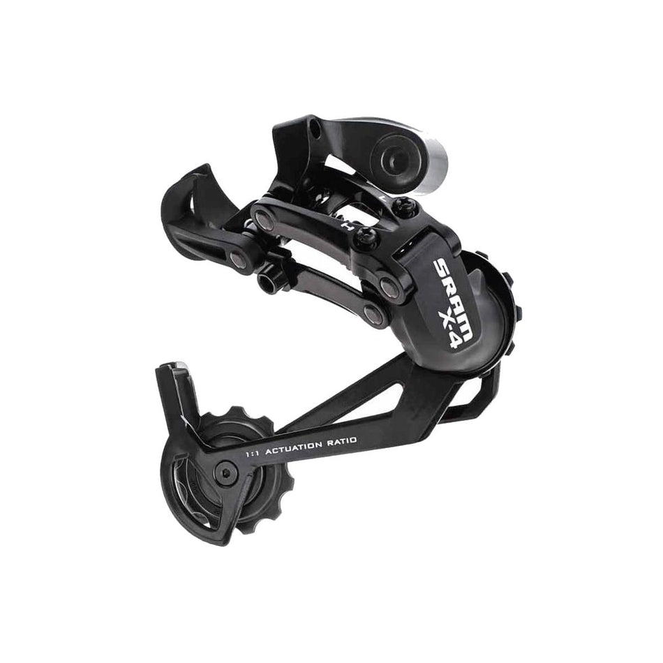 SRAM X4 7/8/9 Speed Rear Derailleur Long Cage In Black