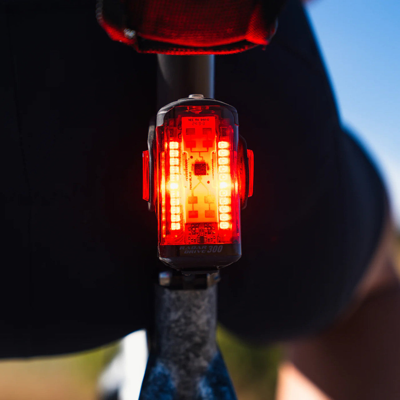 Lezyne Radar Drive LED 300 Lumen Rear Light - Radar Technology For Vehicle Detection