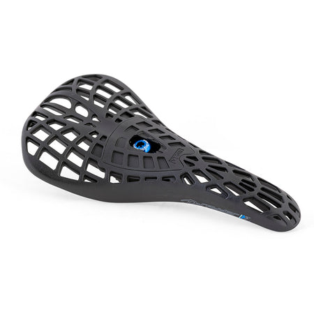 Tioga D-Spyder Pivotal BMX Racing Saddle designed for BMX racing saddle ergonomic comfort.