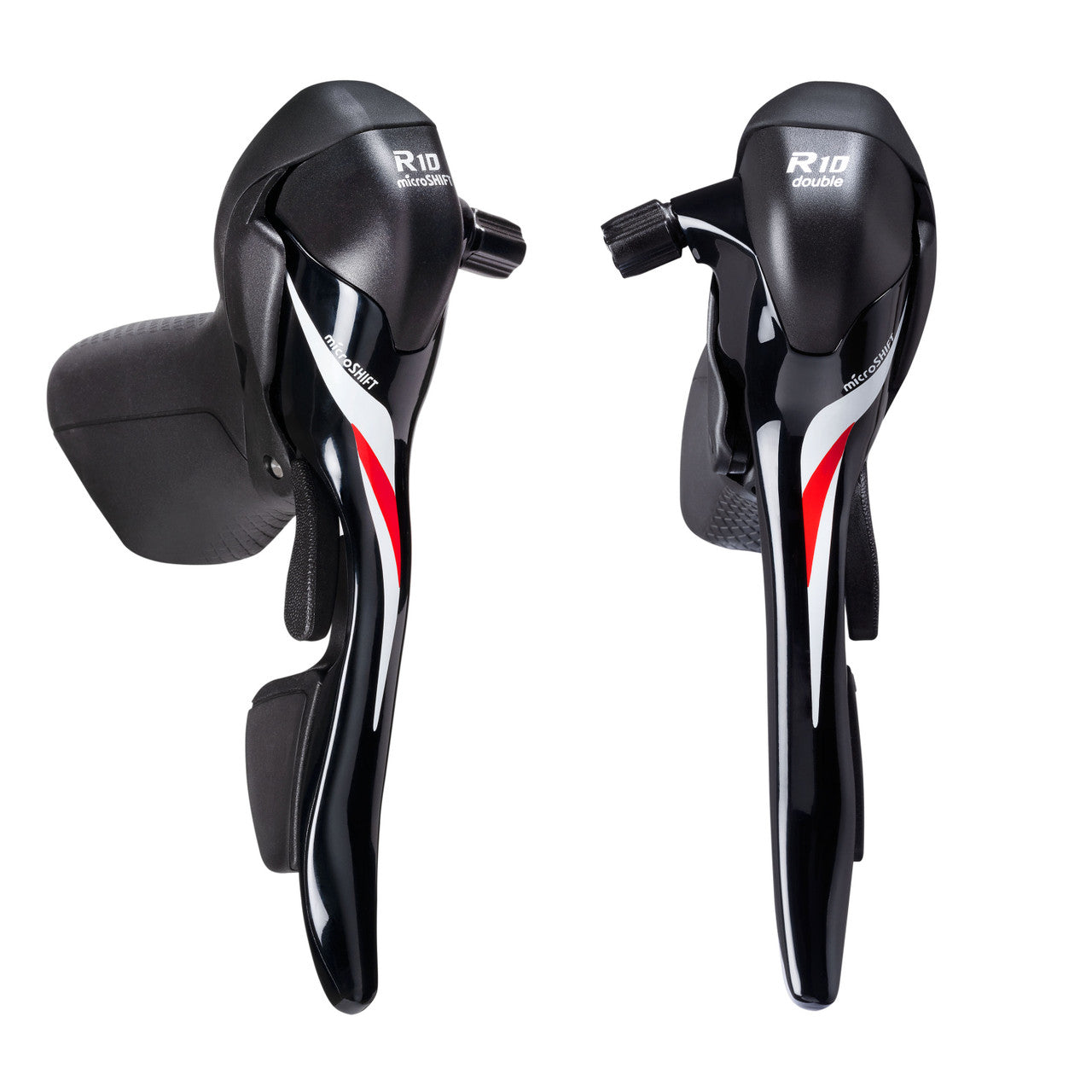 Microshift SB-R402K 10 Speed Double Road Drop Bar Shifters Shimano Compatible