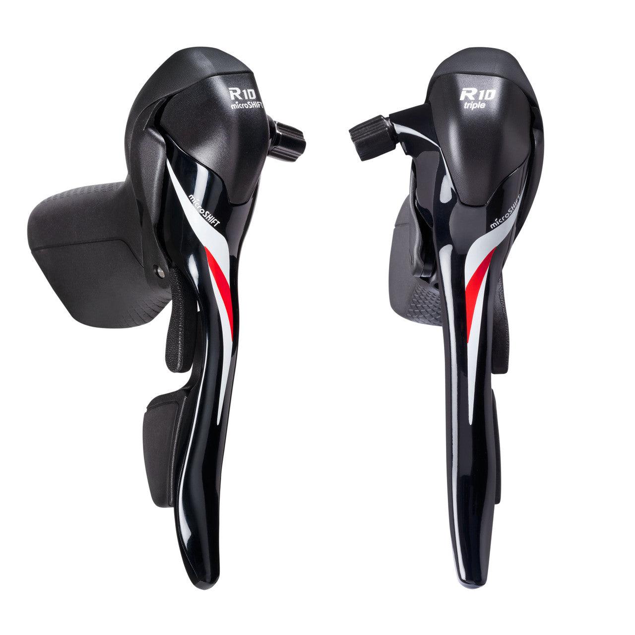 Microshift SB-R403K 10 Speed Triple Road Drop Bar Shifters Shimano Compatible