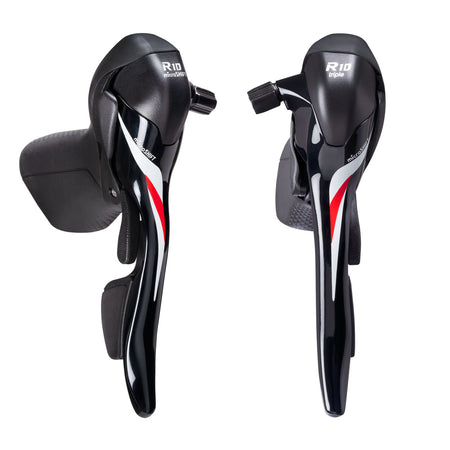 Microshift SB-R403K 10 Speed Triple Road Drop Bar Shifters Shimano Compatible