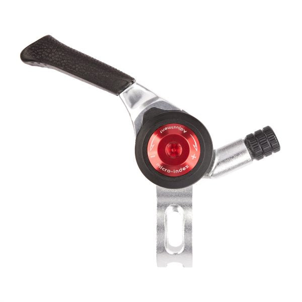 Microshift SL-T08 road thumb shifter, Shimano compatible thumb shifters with CNC aluminum construction and intuitive design.