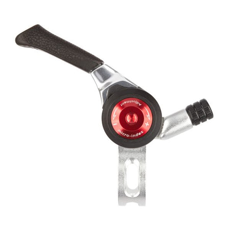 Microshift SL-T09 Road Thumb Shifters, Shimano compatible road thumb shifters with CNC aluminum construction.