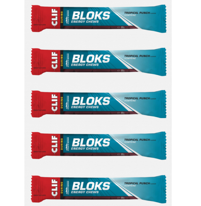 Clif Blok Energy Chews 5 Packs