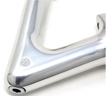 Nitto NJ PRO AA Quill Stem | 25.4mm Clamp | Silver | All Sizes