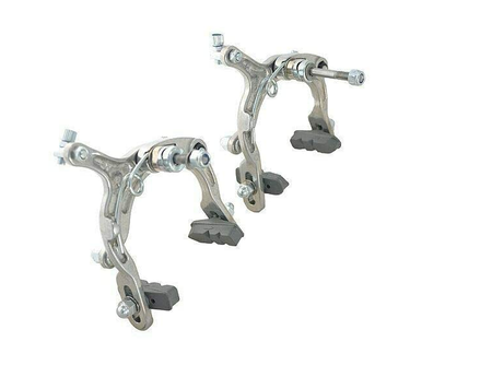 Tektro 900A Dual Pivot Brakeset 72-92mm Hex Nut Fitting In Silver