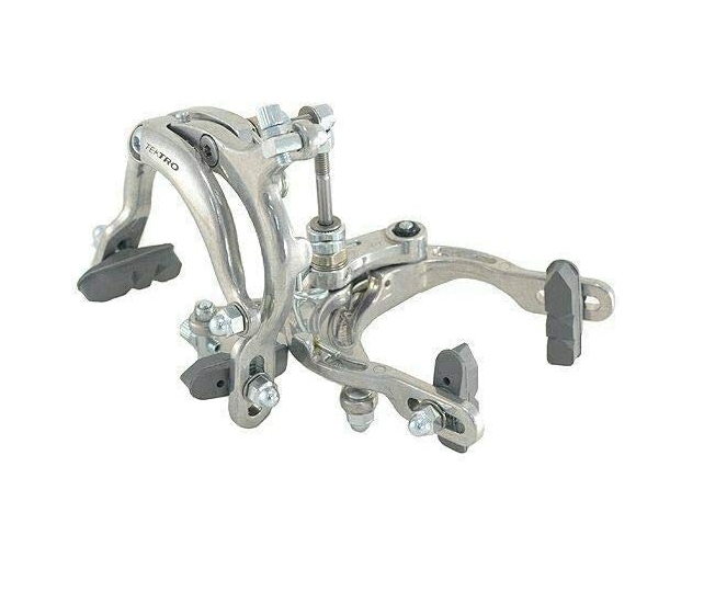 Tektro 900A Dual Pivot Brakeset 72-92mm Hex Nut Fitting In Silver