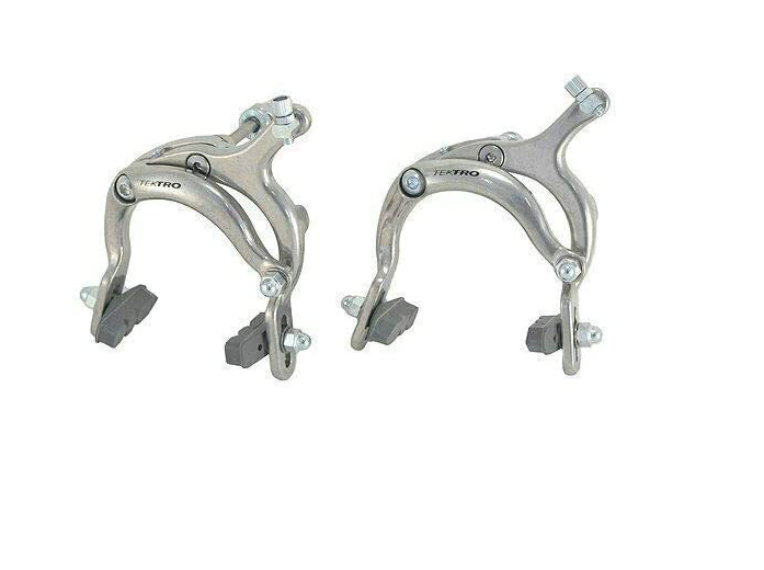 Tektro 900A Dual Pivot Brakeset 72-92mm Hex Nut Fitting In Silver