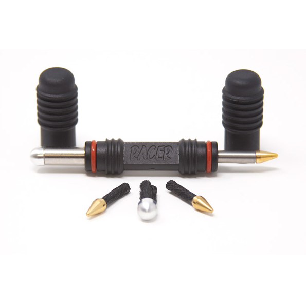 Dynaplug Racer Ultralite Tubeless Bicycle Tyre Repair Kit With Holder In Black