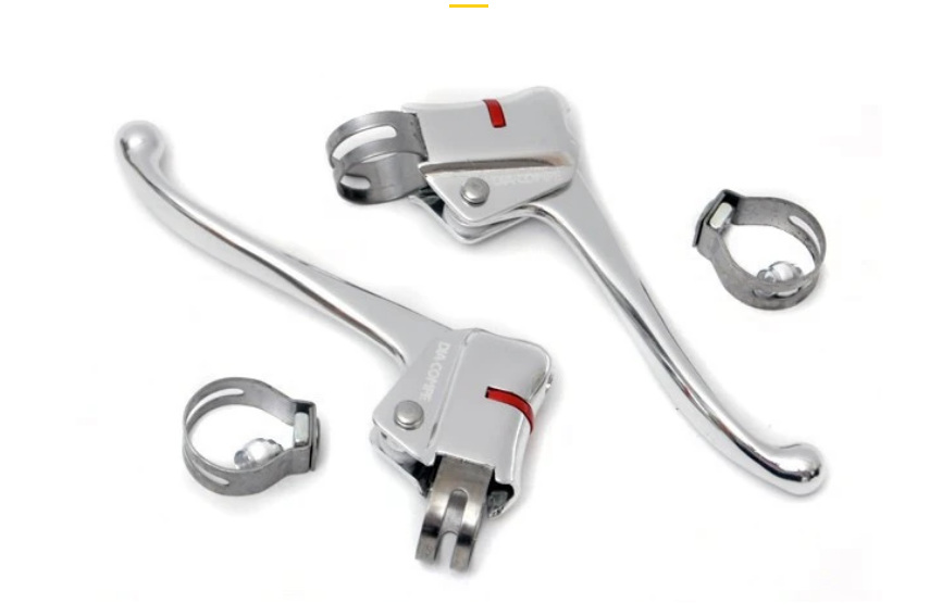 Dia-Compe 135 Brake Levers For Caliper/Cantilevers In Silver