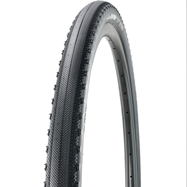 Maxxis Receptor Semi Slick Gravel Tubeless Ready Dual Compound ExO Folding Tyre