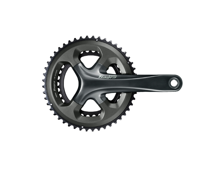 Shimano Tiagra 4700 10 Speed Double Chainset In Grey All Sizes