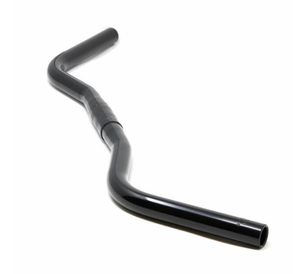 Nitto B2522AA Jitensha Handlebars | 26mm Clamp | 570mm Wide | Black