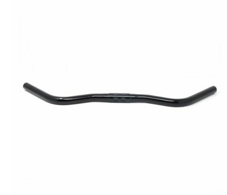 Nitto B2522AA Jitensha Handlebars | 26mm Clamp | 570mm Wide | Black