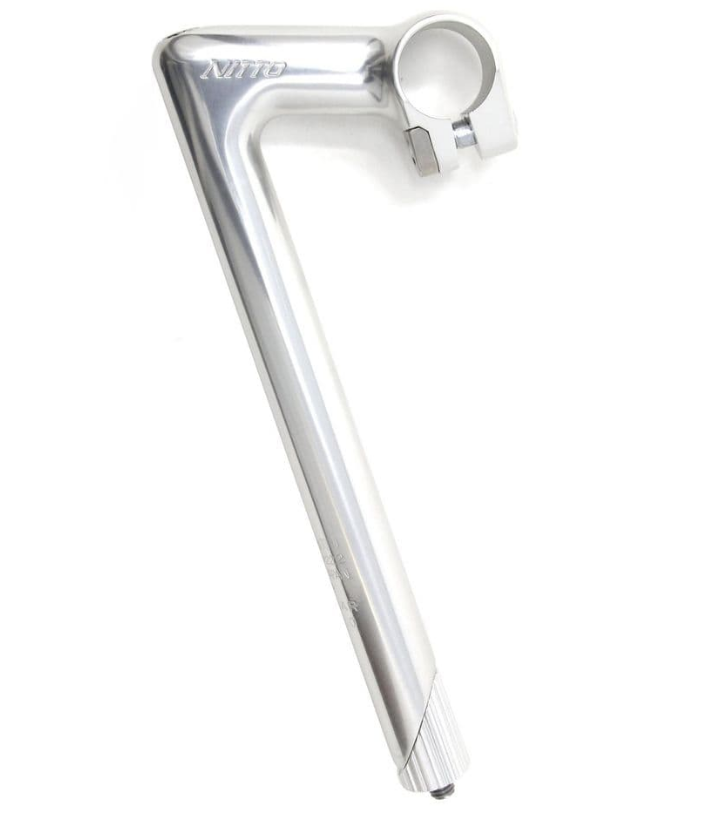 Nitto NTC-DX 190 Technomic Deluxe Stem | 26.0mm Clamp | Silver