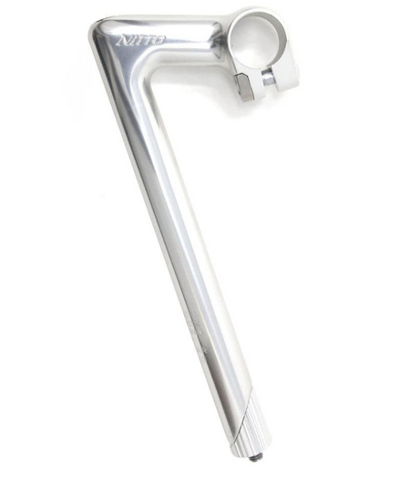 Nitto NTC-DX Technomic Deluxe Stem | 26mm Clamp | Silver