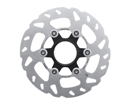 Shimano 105 SLX SM-RT70 Centre Lock Rotor In Silver All Sizes
