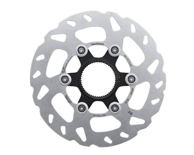 Shimano 105 SLX SM-RT70 Centre Lock Rotor In Silver All Sizes