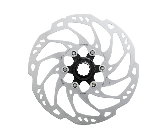 Shimano 105 SLX SM-RT70 Centre Lock Rotor In Silver All Sizes