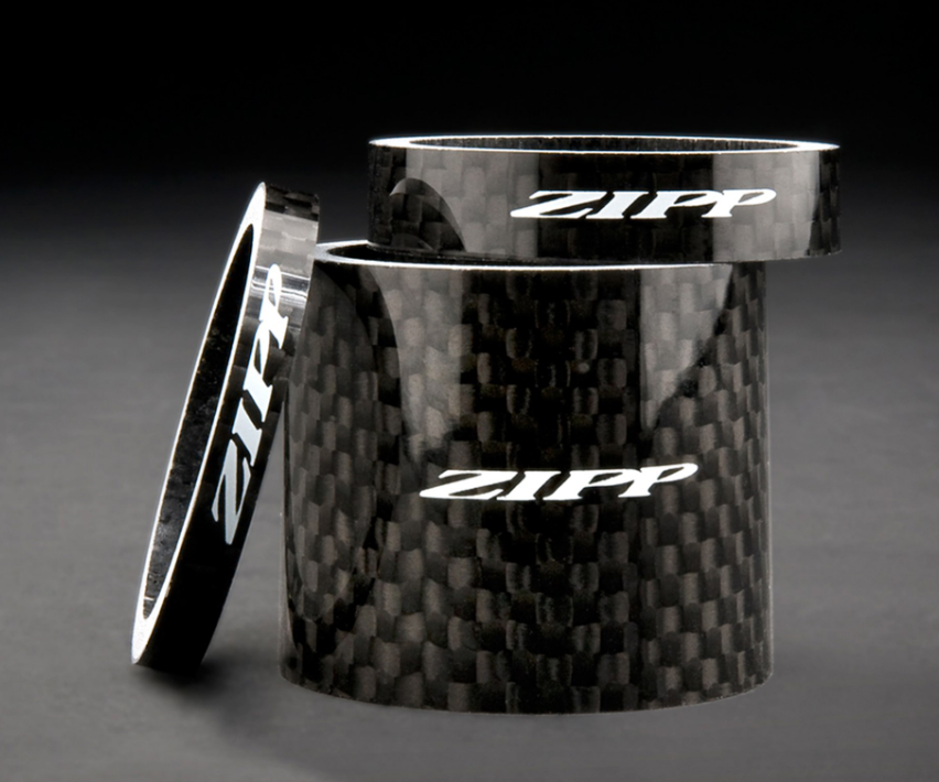 Zipp Headset Spacer Set UD Carbon 2x4MM 1x8MM 1x12MM 1x30MM