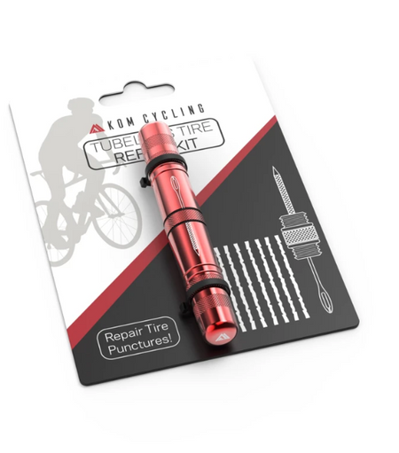 KOM Tubeless Tyre Puncture Repair Compact Tool All Colours