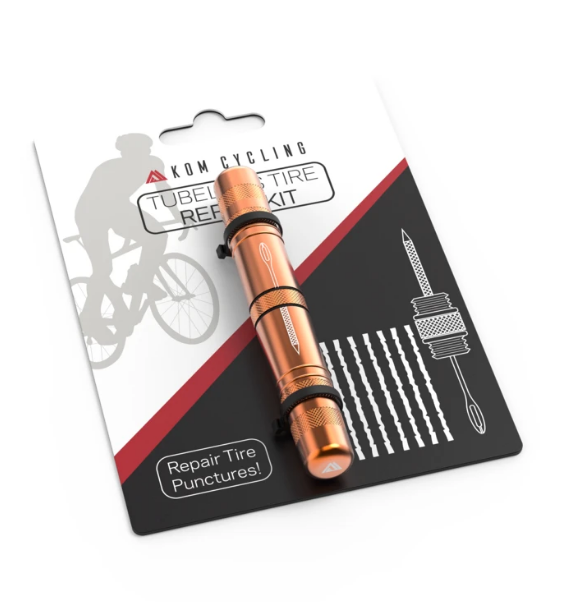 KOM Tubeless Tyre Puncture Repair Compact Tool All Colours