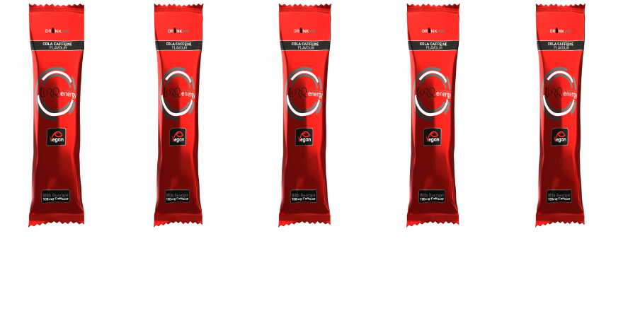 Torq Caffeine Energy Drink 5x Single Sachets - Cola Flavour