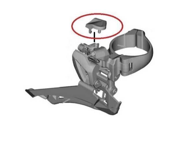 Shimano Front Derailleur Link Cover Fits Dura Ace Ultegra 105 FD-R9100 R8000 R7000