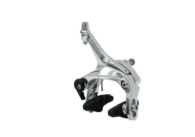 Tektro R340 39-51mm Reach Hex Nut Fitting Calliper Brakeset In Silver