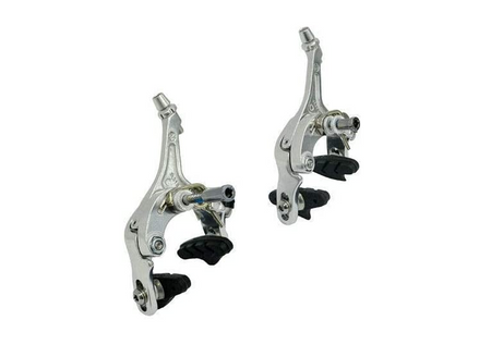 Tektro R340 39-51mm Reach Allen Key Fit Calliper Brakeset In Silver