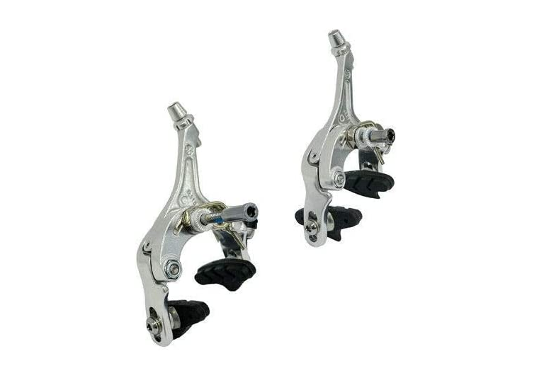 Tektro R340 39-51mm Reach Allen Key Fit Calliper Brakeset In Silver