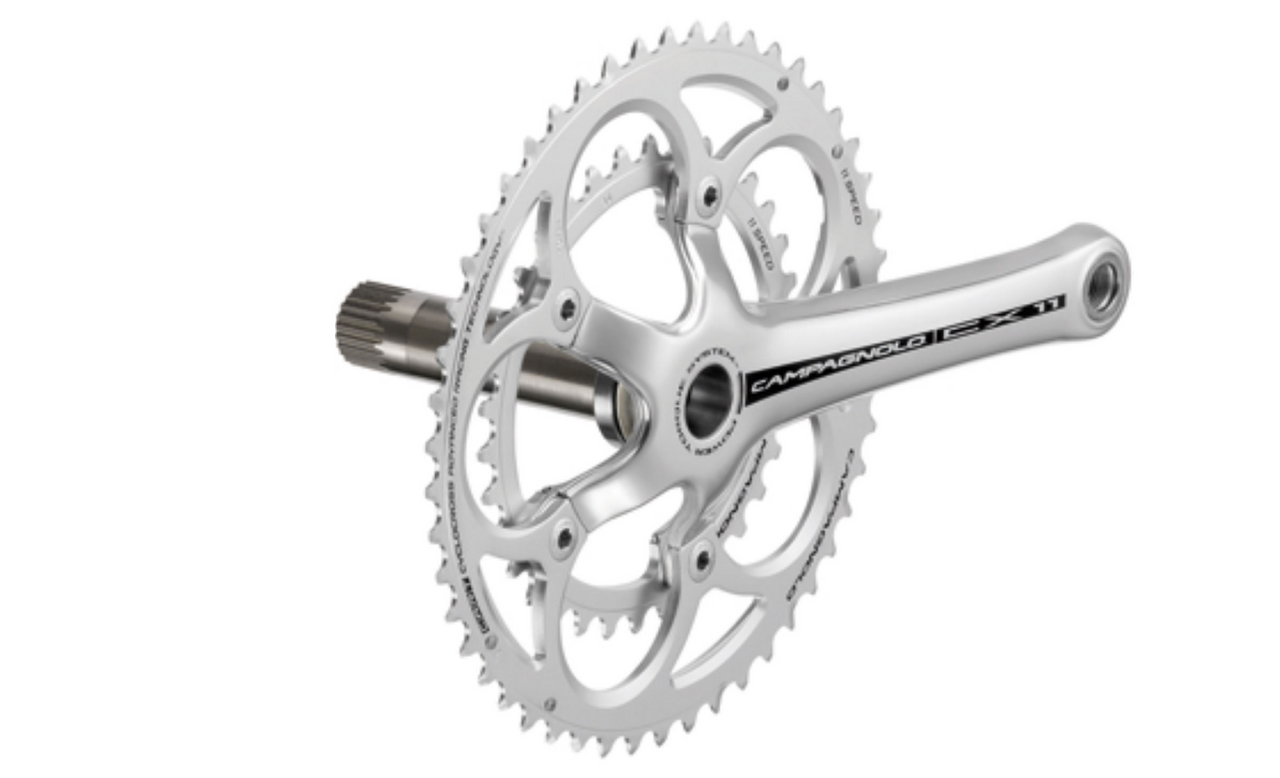 Campagnolo FC11-CX CX Cyclocross Power Torque 11 Speed Chainset In Silver Alloy