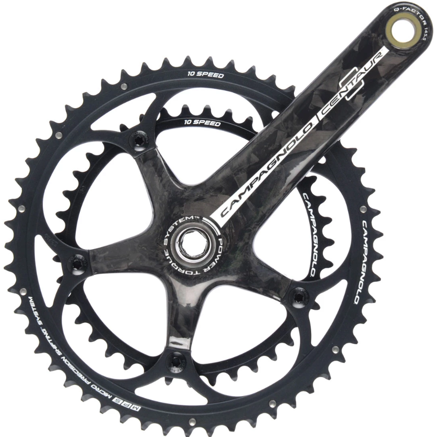 Campagnolo Centuar FC11-CE540C 10 Speed Power Torque Carbon Chainset 175mm 34/50