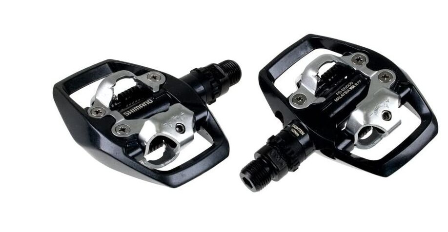 Shimano ED500 Light Action SPD Road Pedals In Black RRP £50