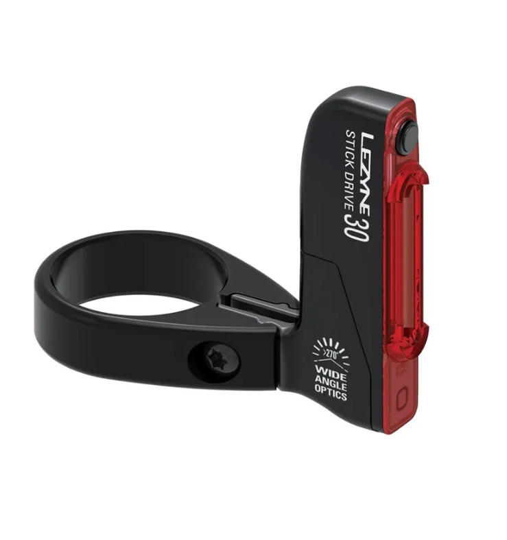Lezyne Stick Drive Seat Clamp 35.4 mm Rear Light