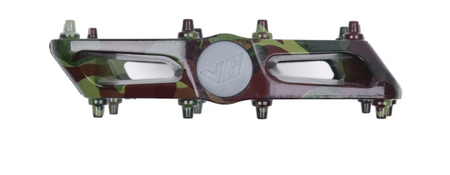 DMR V6 Special Edition Cro-Mo Axle MTB Flat Pedals In Green Camo For MTB BMX DH Trails