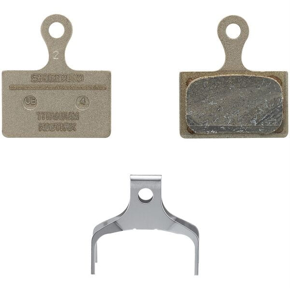 Shimano K05TI-RX Resin Titanium Backed Disc Brake Pads For Dura-Ace, SLX, Ultegra, XTR, 105, Tiagra, GRX