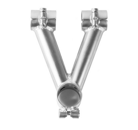 Nitto V-5 Ahead Handlebar Stem | 25.4mm Clamp | Silver